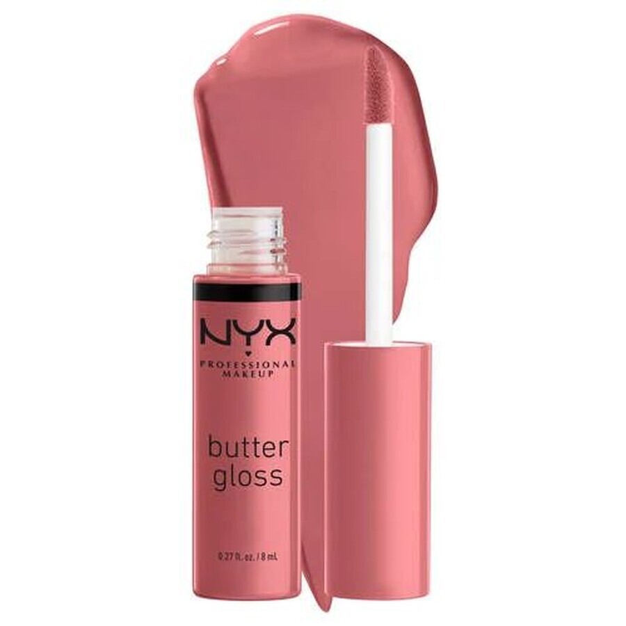 NYX Professional Makeup Butter Butter Lip Gloss Lipgloss - Farbton 07 Tiramisu 8 ml