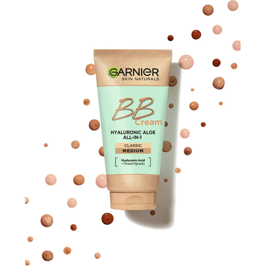 Garnier Skin Naturals Hyaluronic Aloe All-in-1 BB cream medium, 50 ml