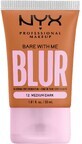 NYX Professionele Make-up Bare With Me Blur Tint 12 Make-up medium donker, 30 ml