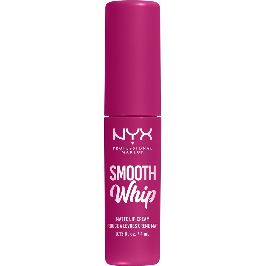 NYX Professional Makeup Glatte Peitsche Glatte Peitsche Matte Lip Cream 09 Baby Frosting Matte Liquid Lipstick, 4 ml