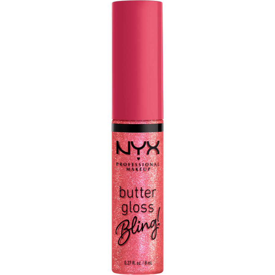 NYX Professional Makeup Butter Gloss Lip Gloss Lipgloss bling 05 She Got Money