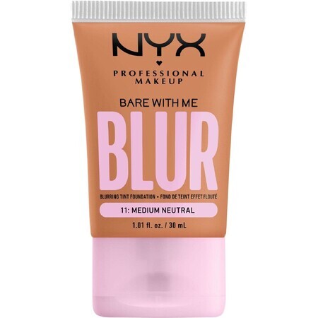 NYX Professionele Make-up Bare With Me Blur Tint 11 Medium neutrale make-up, 30 ml