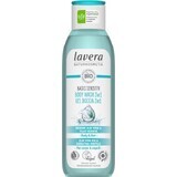 Lavera Basis Sensitiv 2-in-1 douchegel voor lichaam en haar 250 ml