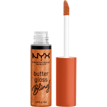 NYX Professionele Make-up Boter Boter Lipgloss Lipgloss bling 03 Edel