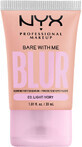 NYX Professionele Make-up Bare With Me Blur Make-Up - 3 Licht Ivoor 30ml