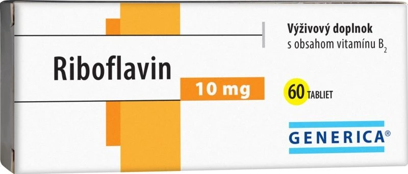 Generica Riboflavine 10 mg 60 tabletten