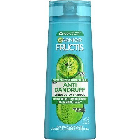 Garnier Fructis Antidandruff Citrus Shampoo for oily hair with dandruff, 250 ml