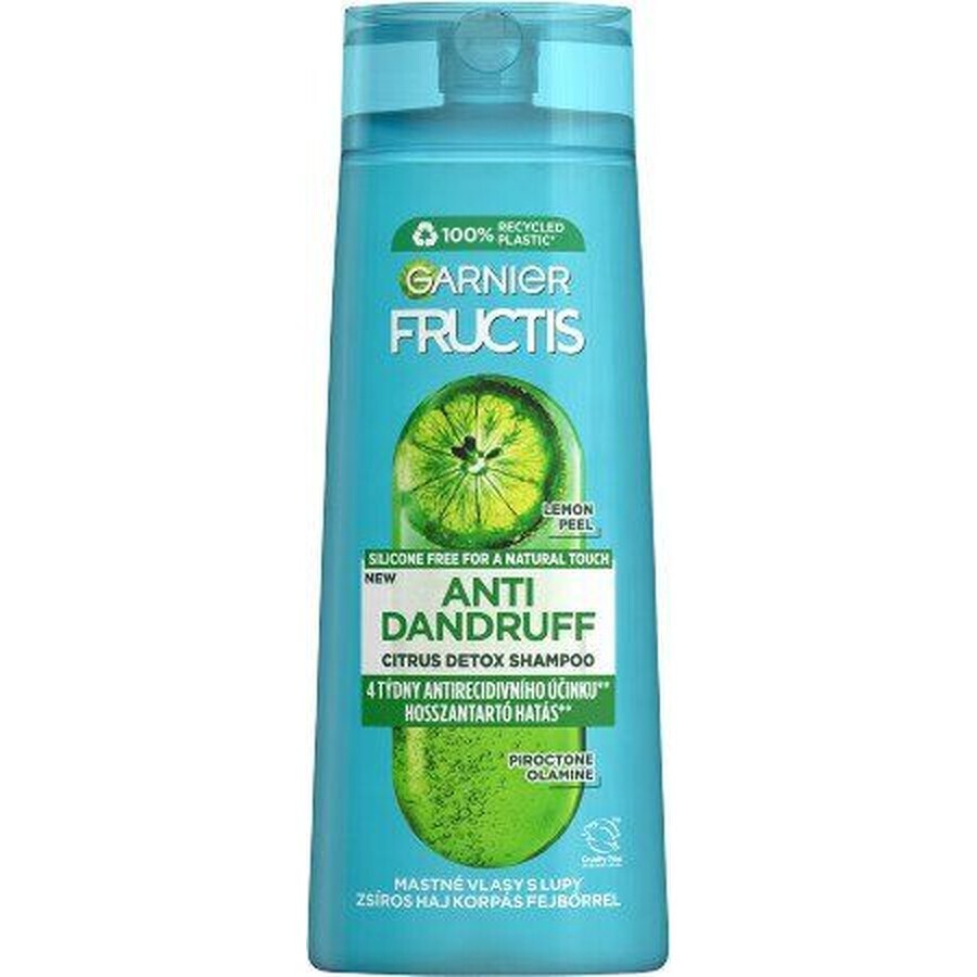 Garnier Fructis Antidandruff Citrus Shampoo for oily hair with dandruff, 250 ml