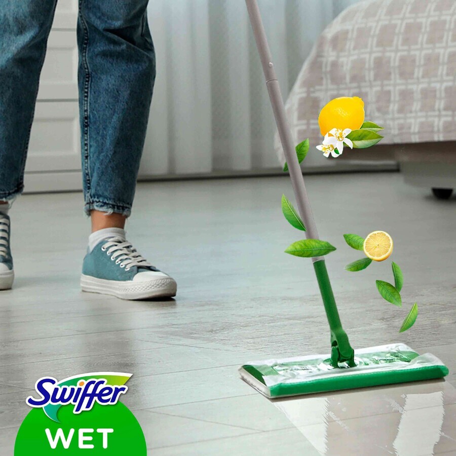 Swiffer Toallitas húmedas para suelos con sabor a cítricos 40 unidades