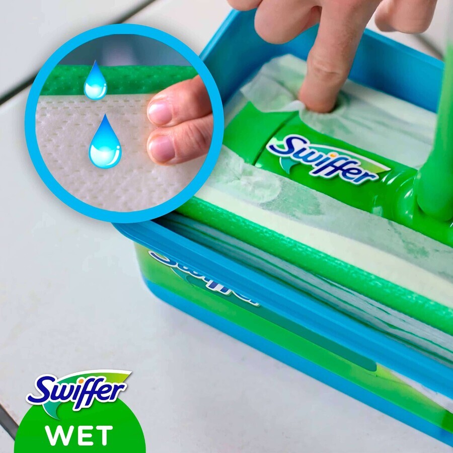 Swiffer Toallitas húmedas para suelos con sabor a cítricos 40 unidades