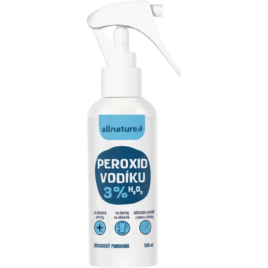 Allnature waterstofperoxide spray 3% 500 ml