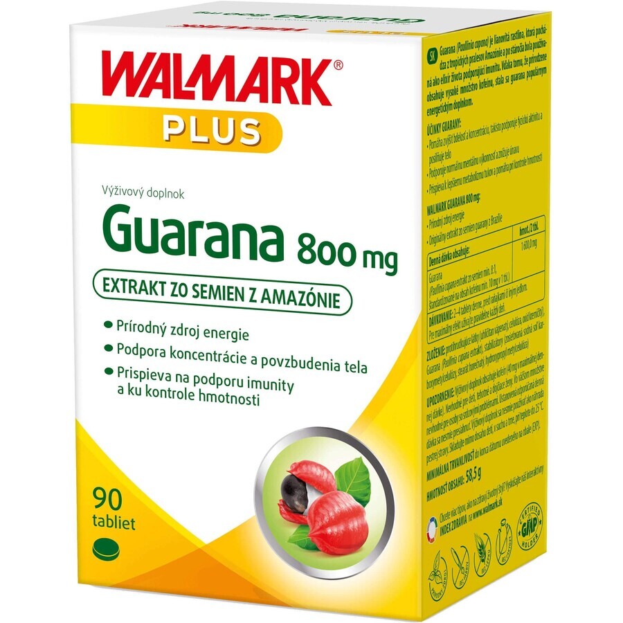 Walmark Guarana 800 mg 90 comprimate