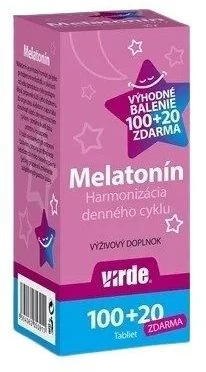 Virde Melatonine 120 tabletten