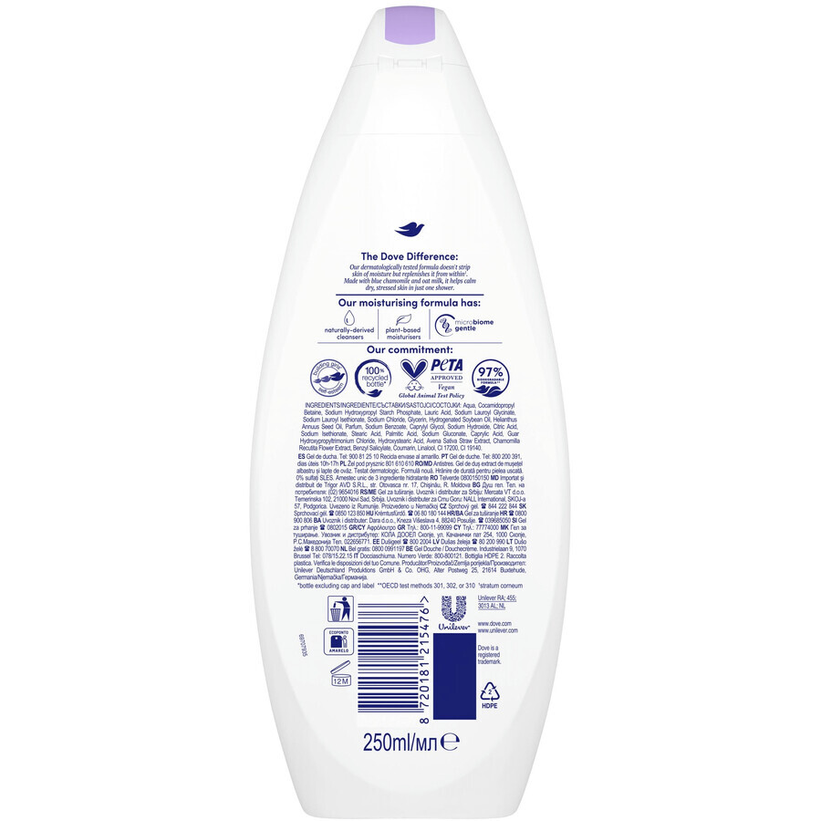 Dove Antistress Douchegel 250 ml