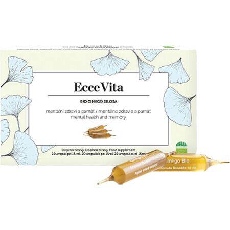 Ecce Vita Bio Ginkgo biloba 20 ampoules