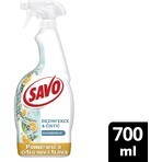 Disinfecting and cleaning spray Savo Orange and lemongrass 700 ml