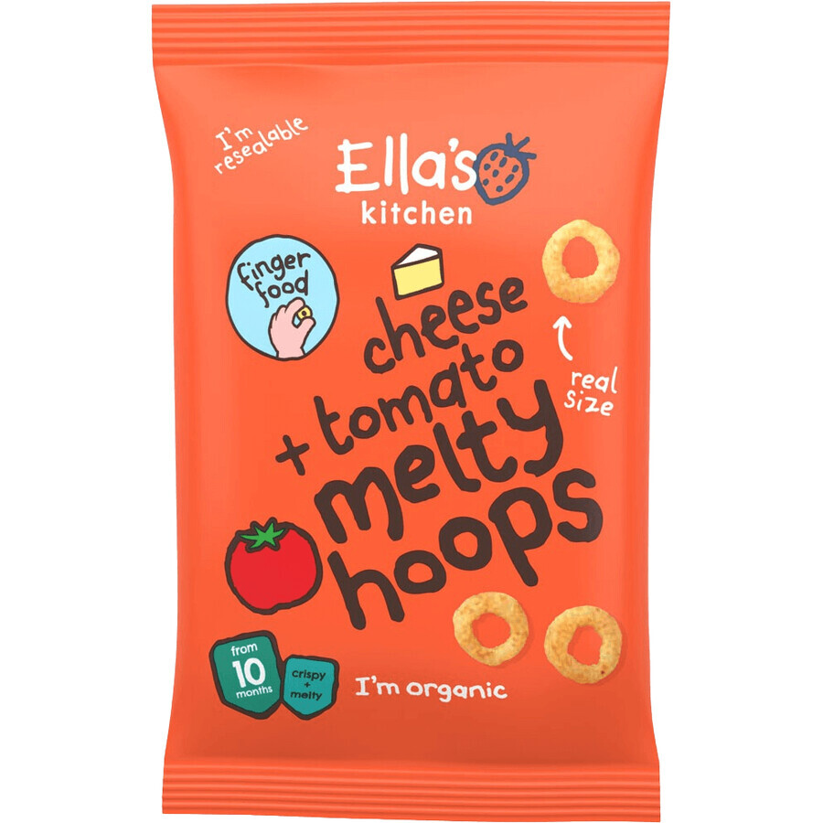 Ella's Kitchen Bio Knusprige Käse- und Tomatenringe 20 g