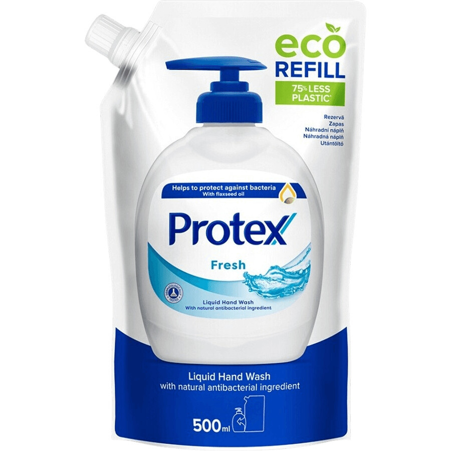 Protex Fresh antibacteriële vloeibare zeep navulling 500 ml