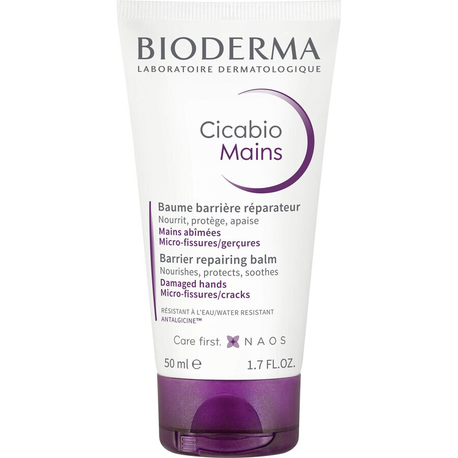 Bioderma Cicabio Crème voor droge en schrale handen 50 ml