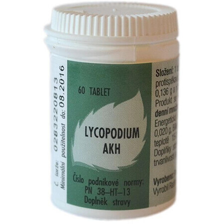 AKH Lycopodium 60 tabletten