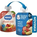 Gerber Natural Pomme Banane Fraise 6m+ 90 g