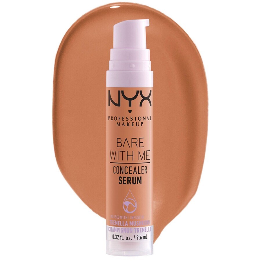 NYX Professional Makeup Bare With Me Serum & Calm Concealer 8.5 Karamel Concealer, 9.6 ml