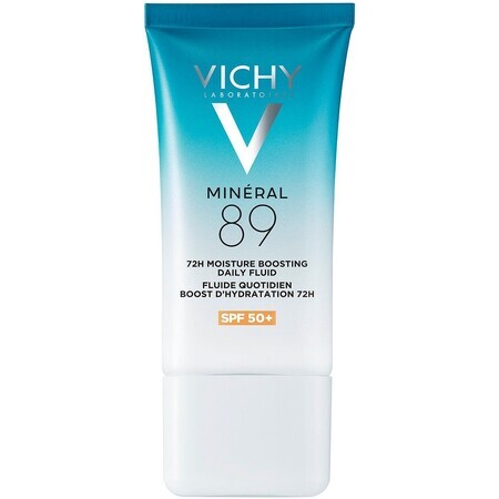 Vichy Mineral 89 72H Fluido de día fortificante con SPF50+, 50 ml