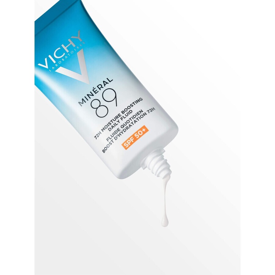 Vichy Mineral 89 72H Fluido de día fortificante con SPF50+, 50 ml