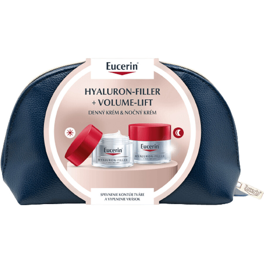 Eucerin Kersttas Hyaluron-Filler + Volume-Lift - dagcrème + nachtcrème