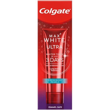 Colgate Max White Ultra Fresh Pearls, pastă de dinți de albire 50 ml