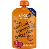 Ella's Kitchen Riso biologico per bambini con banane e albicocche 120 g