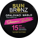 Vivaco Sun Huile solaire bronzante avec paillettes SPF15, 100 ml