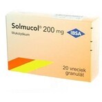 Solmucol 200 mg granulés 20 pcs