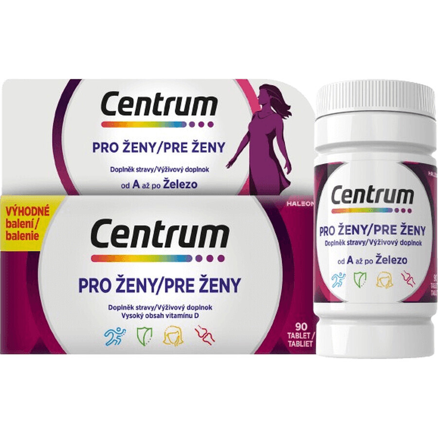 Centrum multivitamin for women 90 tablets