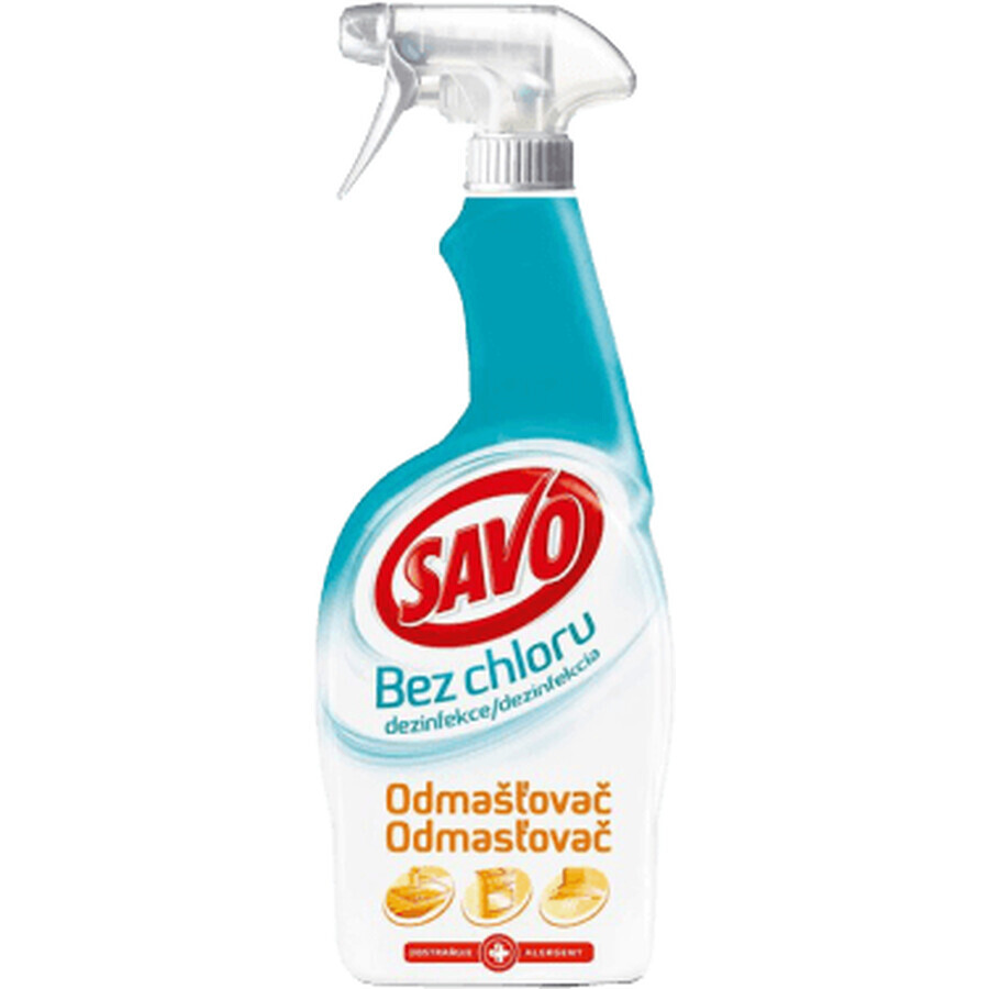 Savo spray desinfectante desengrasante sin cloro 700 ml