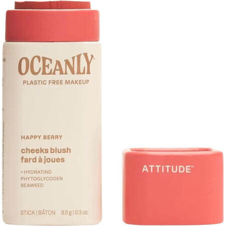 Attitude Oceanly Blush solido in crema - Happy Berry 8,5 g