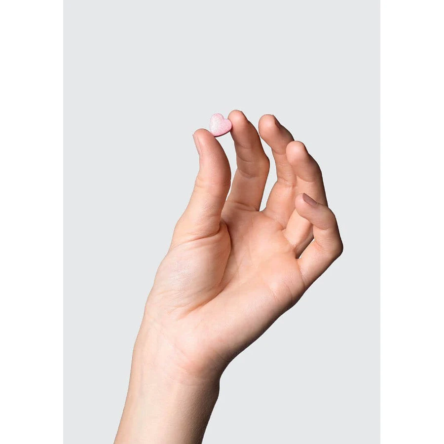 Venira Framboos Acne Hartjes 120 stuks