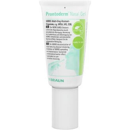 B.Braun Prontoderm Gel nasale, barriera antimicrobica 30 ml