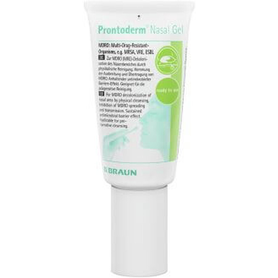 B.Braun Prontoderm Gel nasale, barriera antimicrobica 30 ml