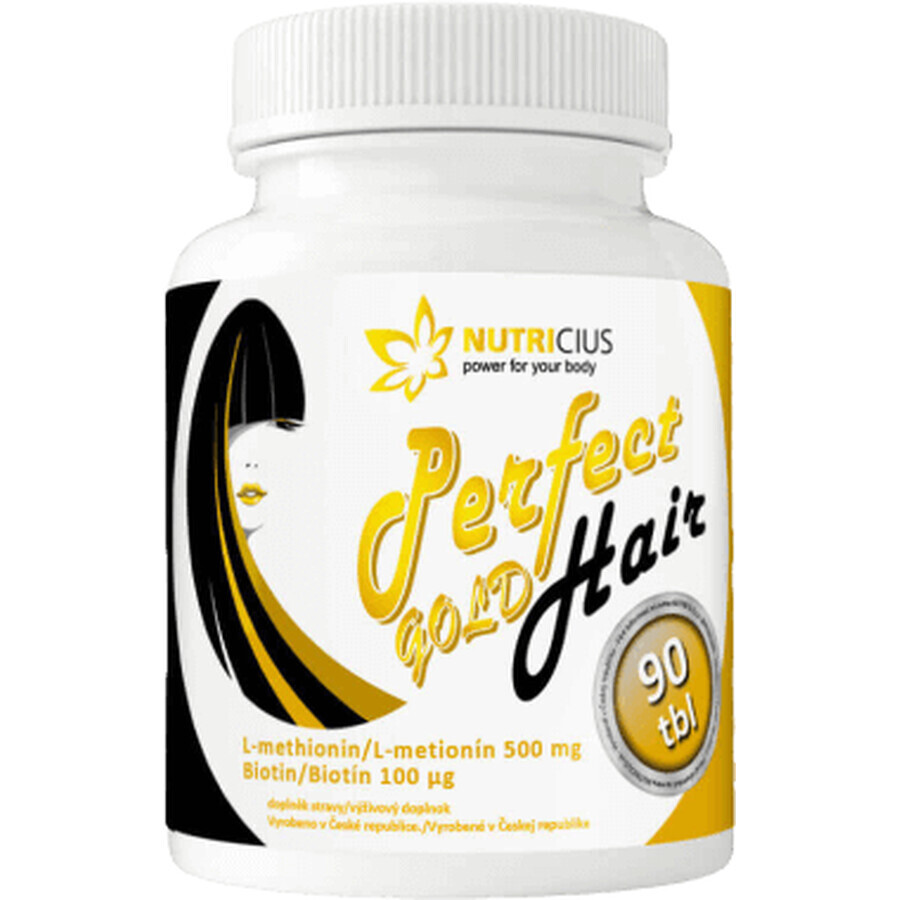 Nutricius Perfect Hair gold 90 tabletten