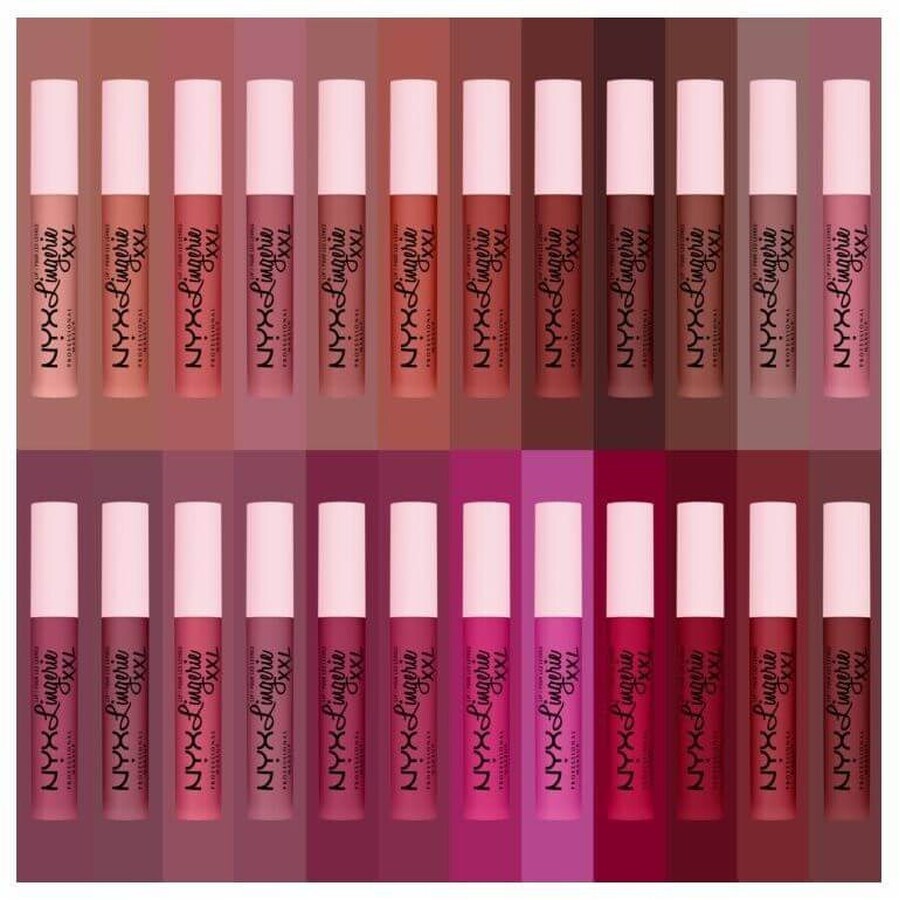 NYX Professional Makeup Lip Lingerie XXL Liquid Lipstick met matte finish - 15 Pushd Up 4 ml