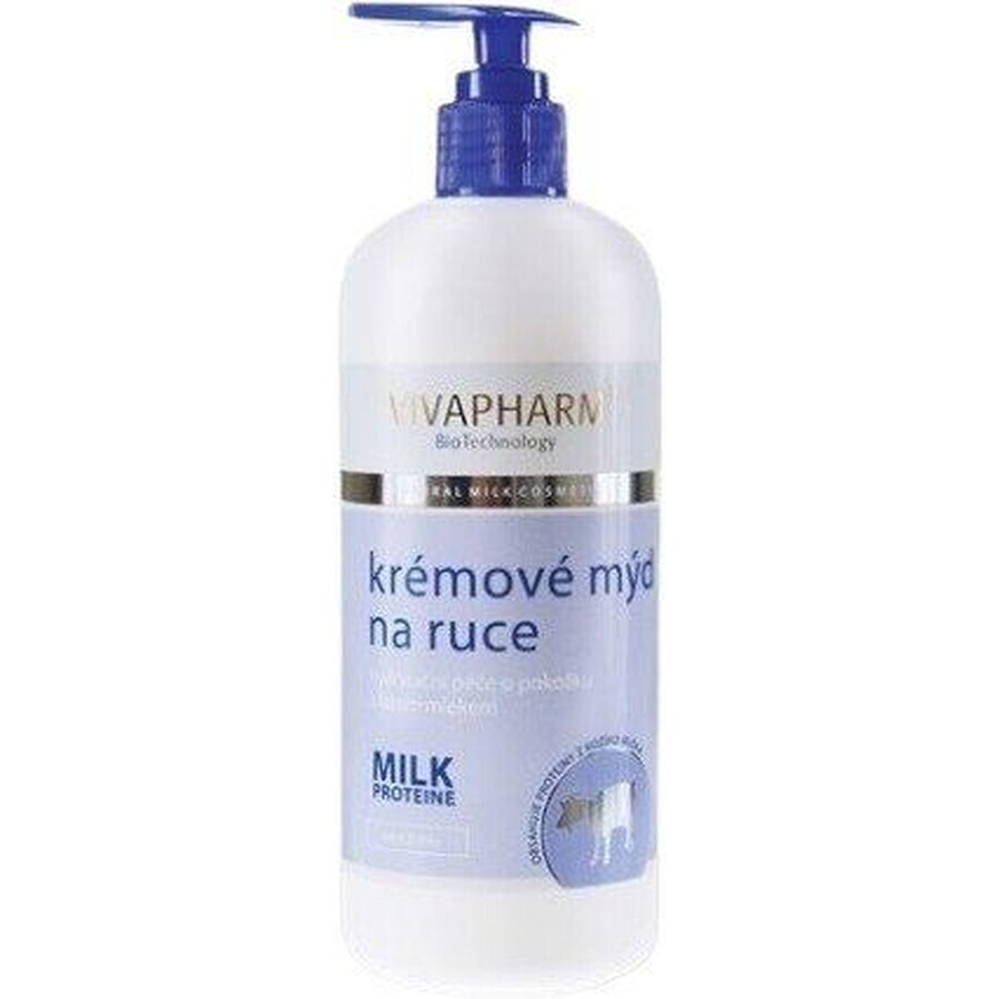 Vivapharm Săpun de mâini cu cremă de capră 400 ml