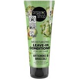 Organic Shop Leave-In Moisturizing Conditioner for Dry Hair Artichoke and Broccoli 75 ml