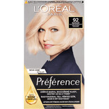 L'Oréal Paris Hair Color Féria Préférence Shade: 92 Iridescent Blonde