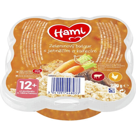 Hami Gemüsebulgur mit Lamm und Huhn 230 g