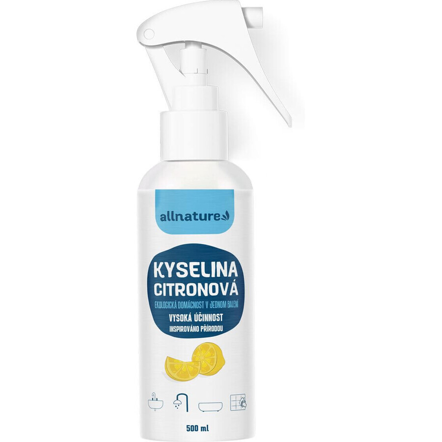 Allnature Zitronensäurespray 500 ml