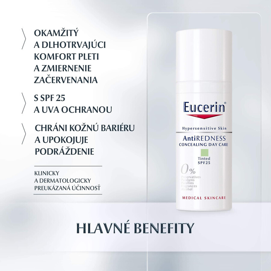 Eucerin ANTI-REDNESS Neutralisierende Tagescreme für empfindliche, zu Rötungen neigende Haut 50 ml