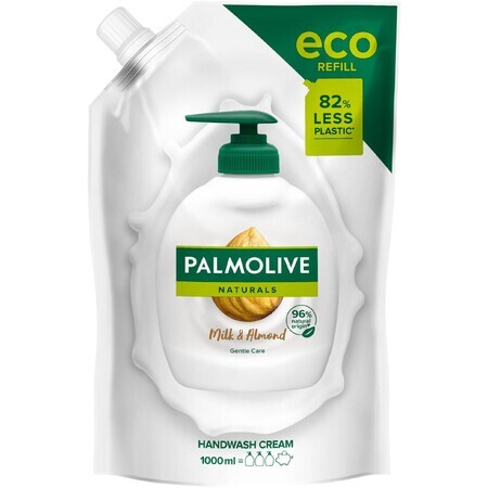 Palmolive Naturals Almond&Milk reîncărcare săpun lichid 1000 ml