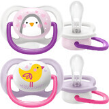 Philips Avent Ultra air pacifier for pets 0-6m girl 2 pcs