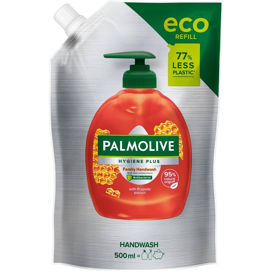 Săpun lichid Palmolive Hygiene+ Family - cartuș de schimb 500 ml